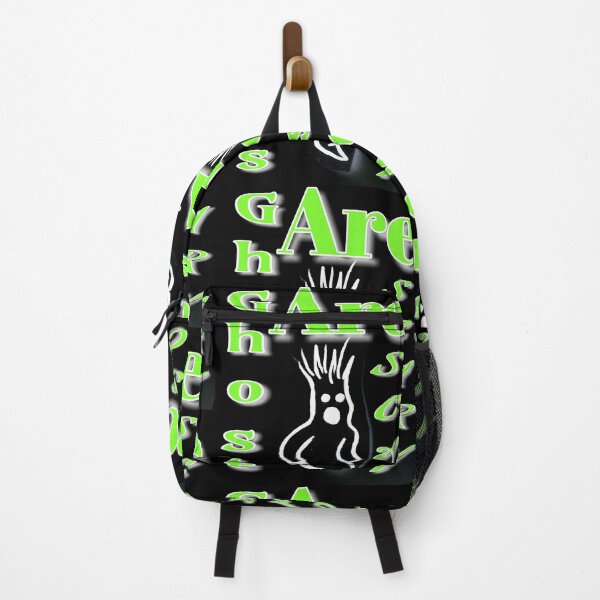 Item preview, Ghost with lettering in negative designed and sold by Lucky Day Shop 777.