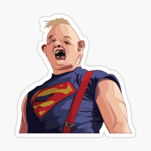 Les Goonies Hey You Guys Sticker