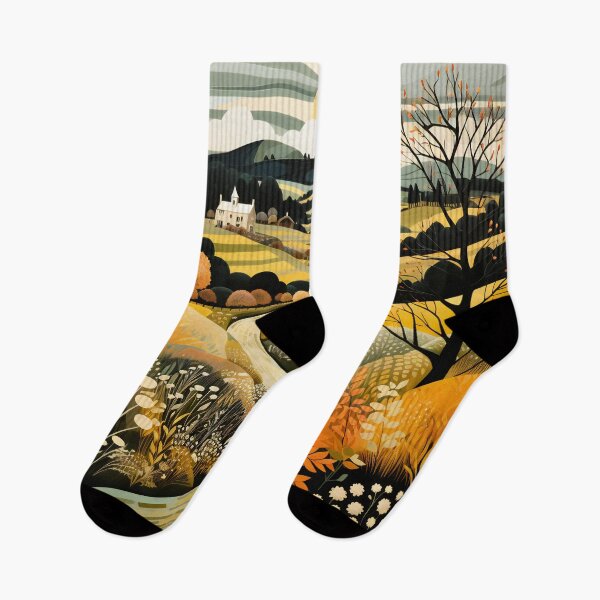 Item preview, Autumn countryside landscape 1 designed and sold by Art by Lilia.