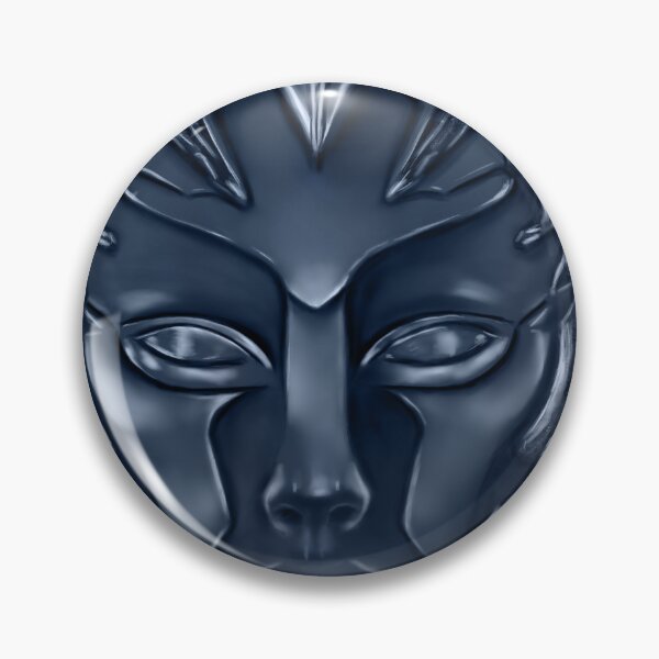Item preview, silver mask designed and sold by Themys24.
