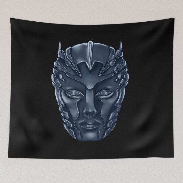 Item preview, silver mask designed and sold by Themys24.