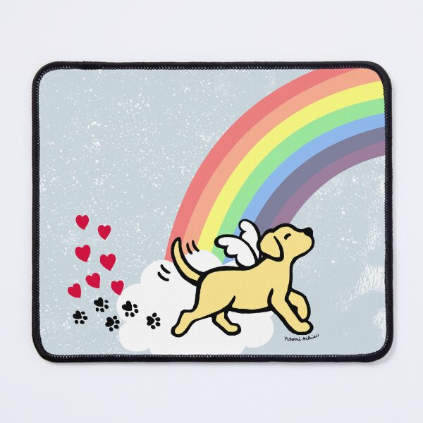 Item preview, Yellow Labrador Angel Trotting designed and sold by HappyLabradors.