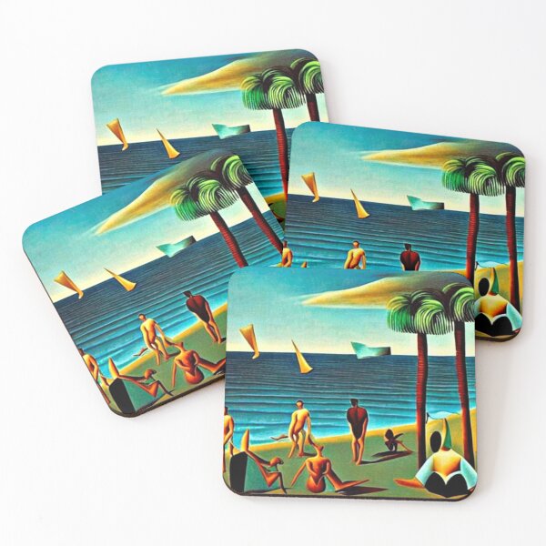Item preview, Naturists on the beach designed and sold by George Hutton Hunter.