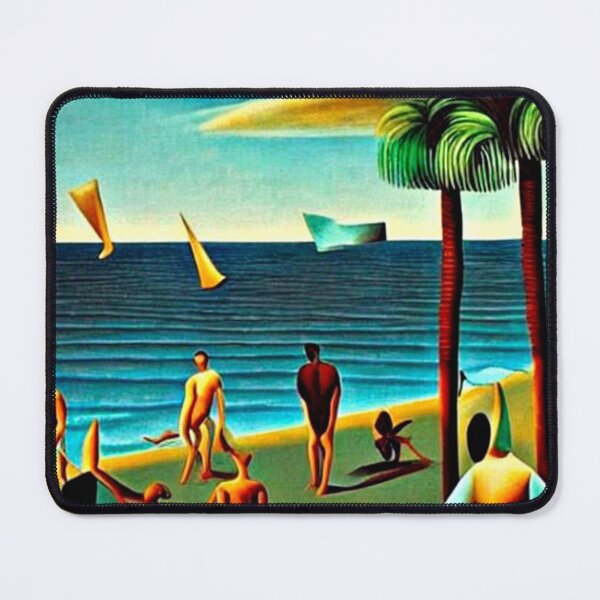 Item preview, Naturists on the beach designed and sold by George Hutton Hunter.
