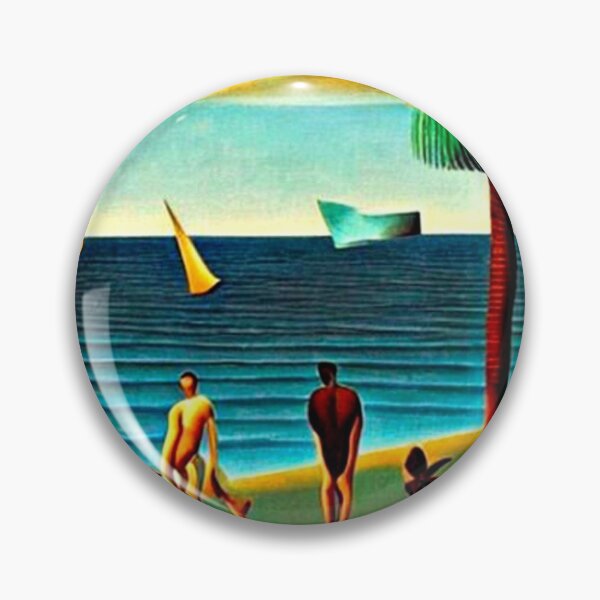 Item preview, Naturists on the beach designed and sold by George Hutton Hunter.