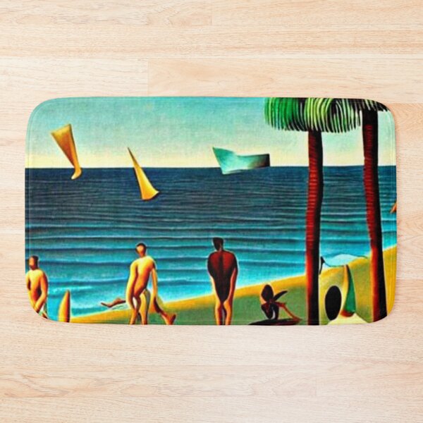 Item preview, Naturists on the beach designed and sold by George Hutton Hunter.