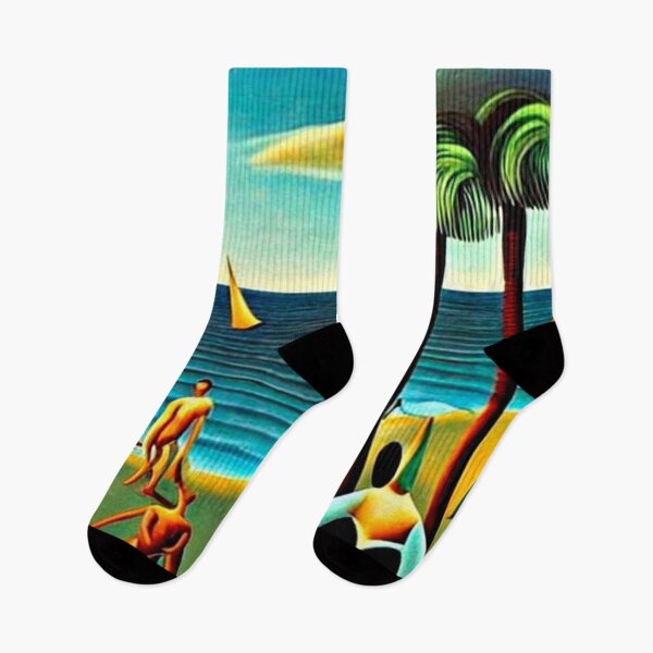 Item preview, Naturists on the beach designed and sold by George Hutton Hunter.