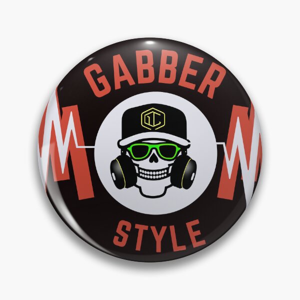 Item preview, Gabber Skull Style - Hardcore Apparel for Hardcore Fans designed and sold by PosiPrints.