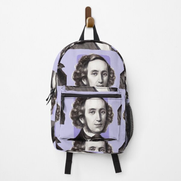 Item preview, German Composer Felix Mendelssohn - purple - illustration designed and sold by Litstoy.