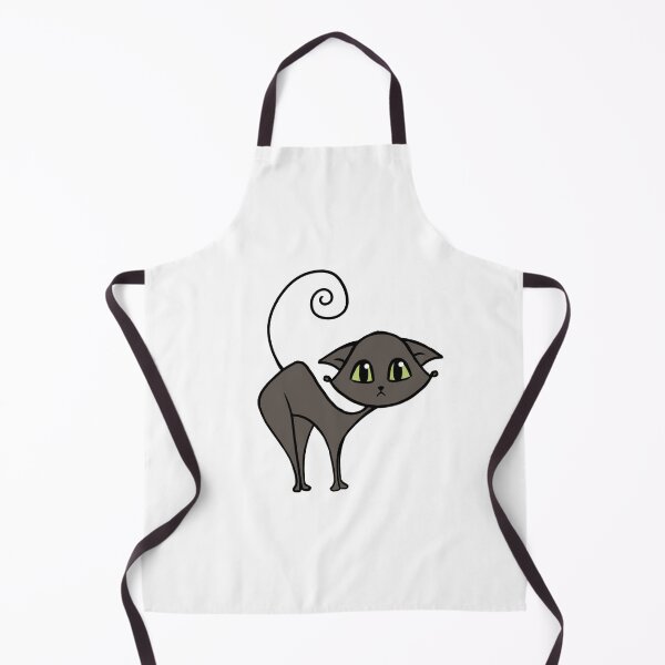 Item preview, Stylized Arched Back Black Cat designed and sold by castlekeepart.