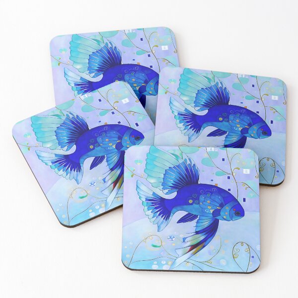 Item preview, Flowing Fantasy Fish  designed and sold by Dana Roper.
