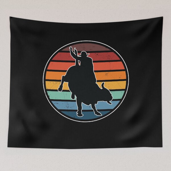 Item preview, Retro Bullriding America Bull Riding designed and sold by MooonTees.