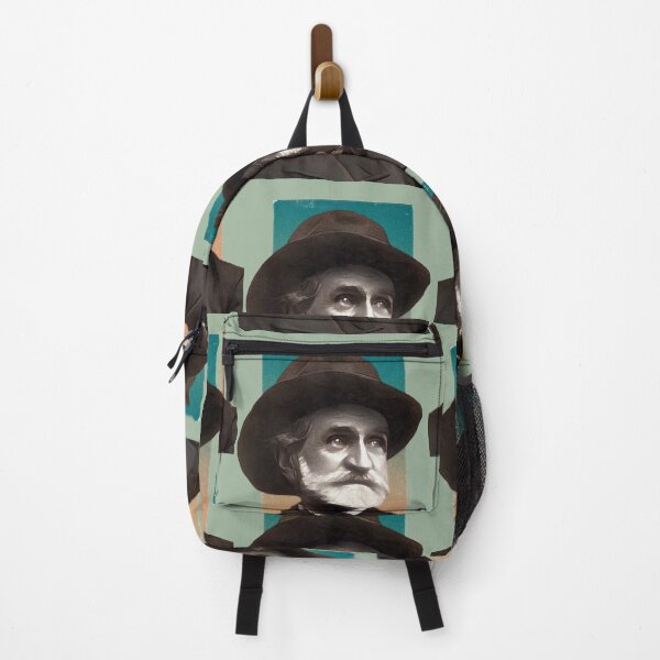 Item preview, Italian Composer Giuseppe Verdi - green - illustration  designed and sold by Litstoy.