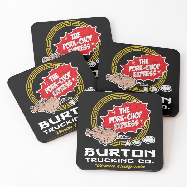 Item preview, Burton Pork Chop Express Trucking designed and sold by Alema Art.