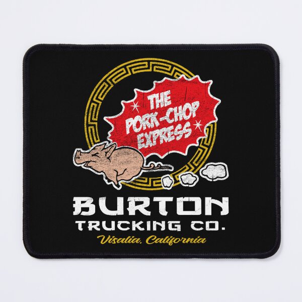 Item preview, Burton Pork Chop Express Trucking designed and sold by Alema Art.