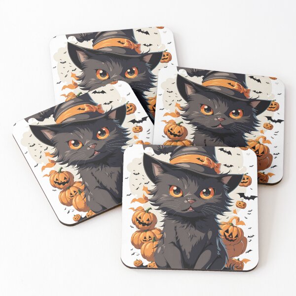 Item preview, Halloween cat designed and sold by Sukis-shop.