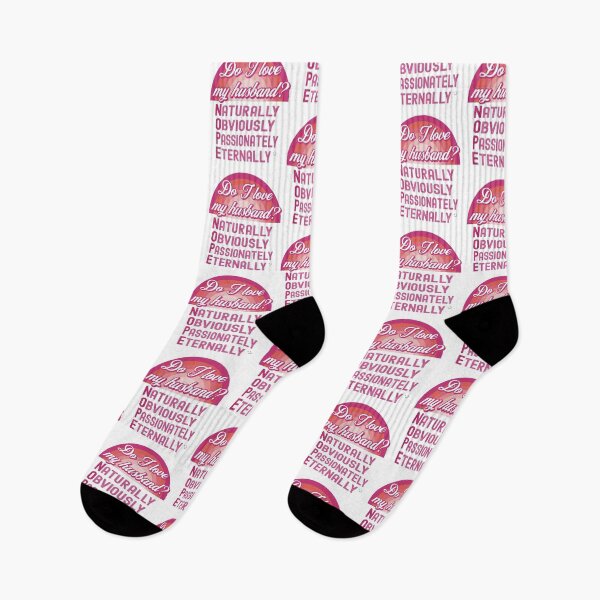 Item preview, Do I Love My Husband Humor Sarcasm Hidden Word Sunset Rainbow Funny designed and sold by FlorenciaBliss.