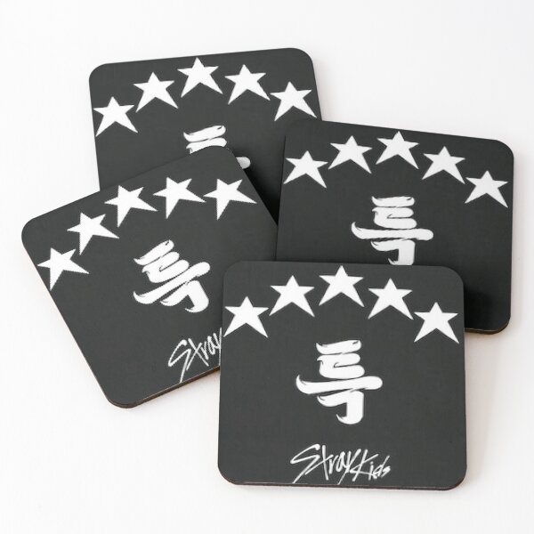 Item preview, Logo Stray Kids 5STAR SKZ 스트레이 키즈 3RACHA ot8 members poster comeback concept kpop boy group jyp designed and sold by Kpop-Noona.