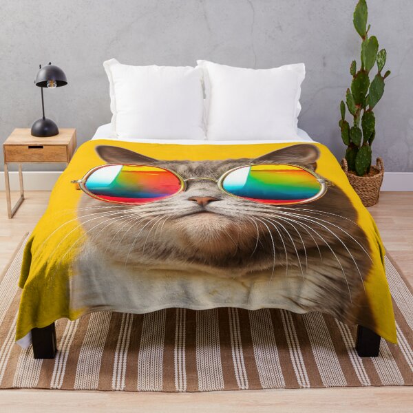 Item preview, Cat in sunglasses designed and sold by PrintArtWares.