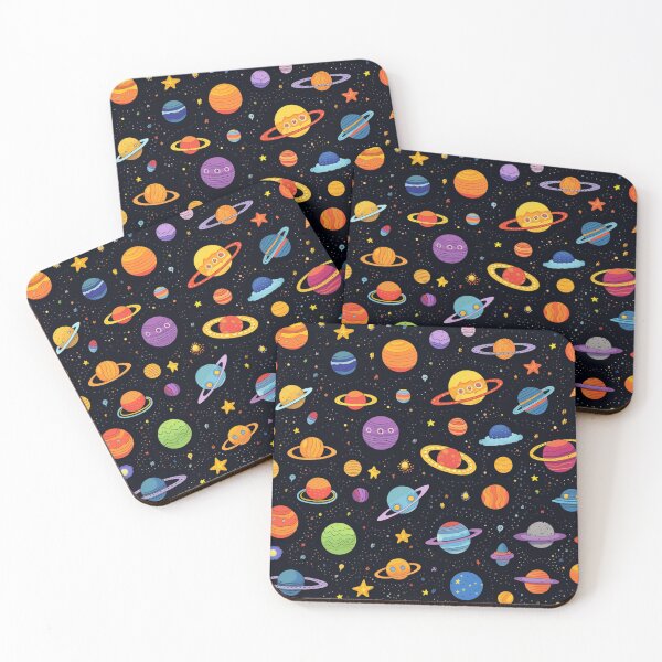 Item preview, Colorful planets designed and sold by PawelNature.