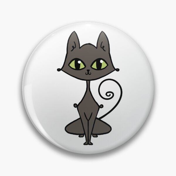 Item preview, Sitting Black Cat designed and sold by castlekeepart.