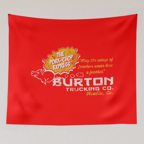 Item preview, Burton Trucking Pork Chop Express designed and sold by Alema Art.
