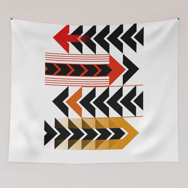 Item preview, Colourful Arrows Graphic Art Design designed and sold by GetItGiftIt.