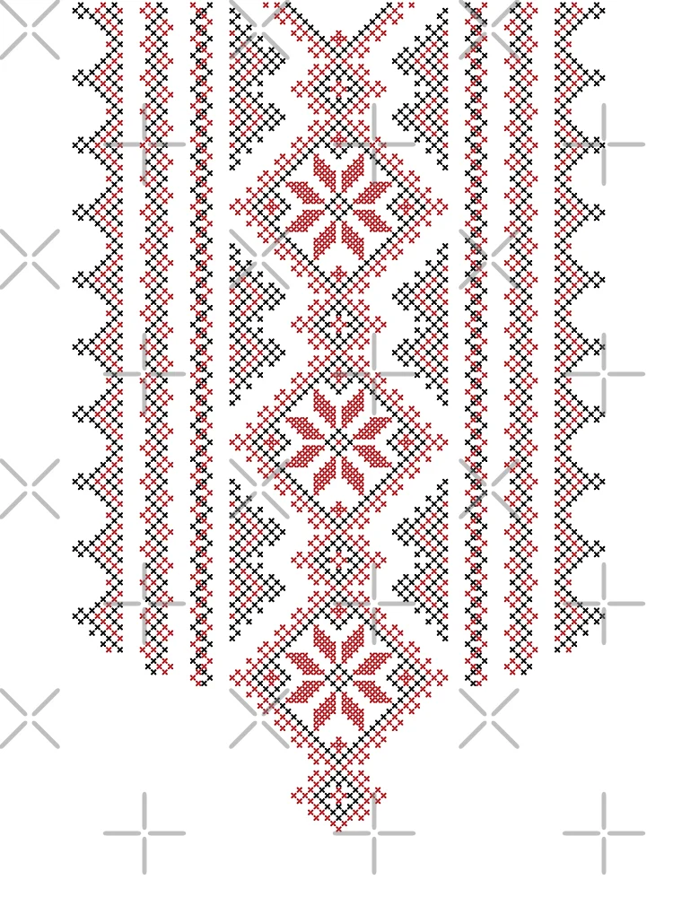 Palestine Stick & Stitch Embroidery Patterns Clothes Water 