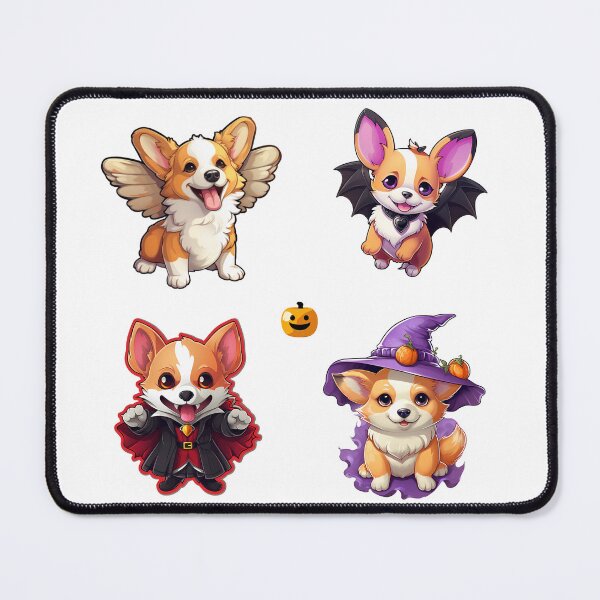 Item preview, Trick Or Treat Halloween Corgis pack designed and sold by ZenEverAI.