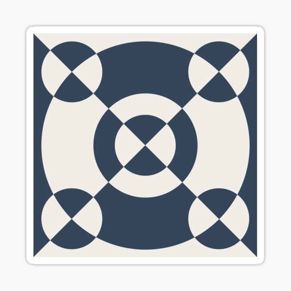 Abstract 9 Sticker