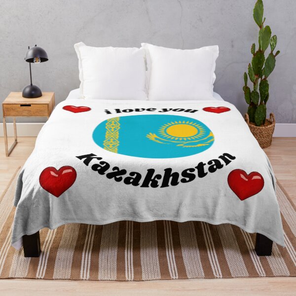 Item preview, kazakhstan flag designed and sold by CARANIACLS.
