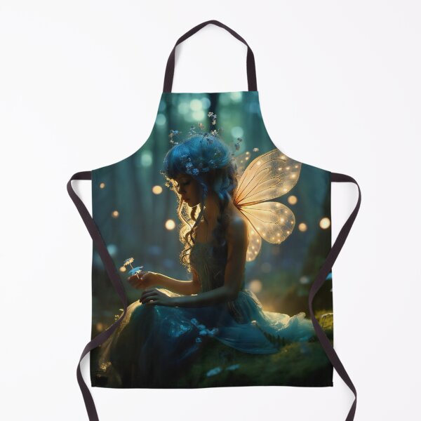 Item preview, Cute fairy in the mystery woods designed and sold by Red Witch Art.