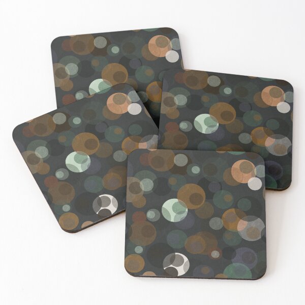 Item preview, Autumn Dots Fall Colors Sage Green Brown Gray  designed and sold by CheriesArt.