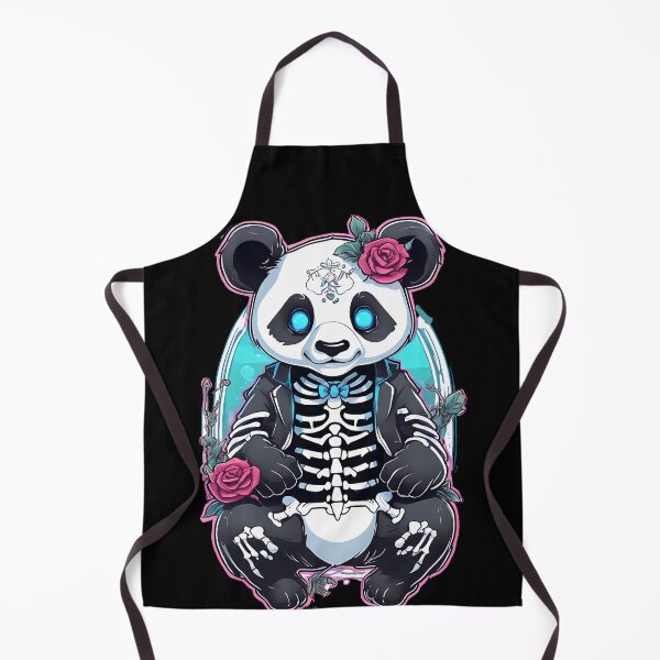 Item preview, Panda Creepypasta in a Hauntingly Beautiful Floral Setting designed and sold by Mechanical-Artt.