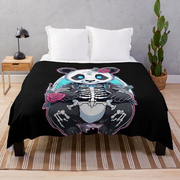 Item preview, Panda Creepypasta in a Hauntingly Beautiful Floral Setting designed and sold by Mechanical-Artt.