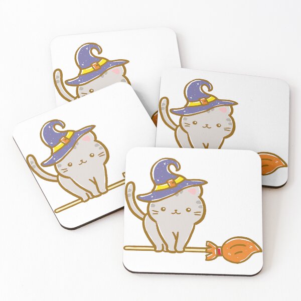Item preview, Halloween special - Witch Mochi designed and sold by kittimeowmochi.