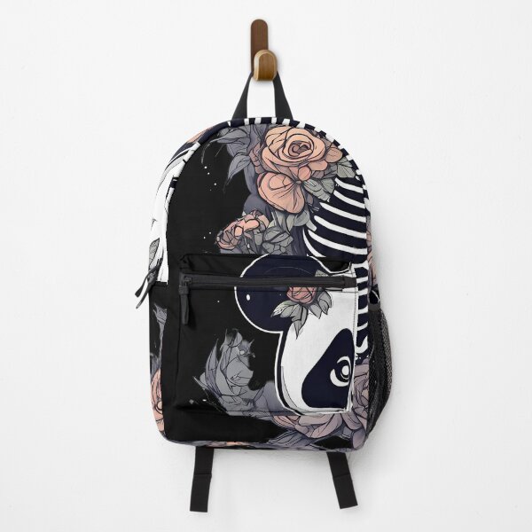 Item preview, Enigmatic Panda Skeleton among Intriguing Flowers designed and sold by Mechanical-Artt.