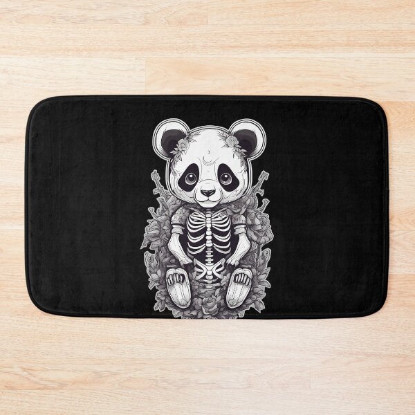 Item preview, Unsettling Panda Creepypasta Surrounded by Florals designed and sold by Mechanical-Artt.