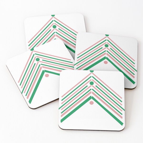 Item preview, Magenta Green Stripes Ribbon Art designed and sold by Art Shimmers.