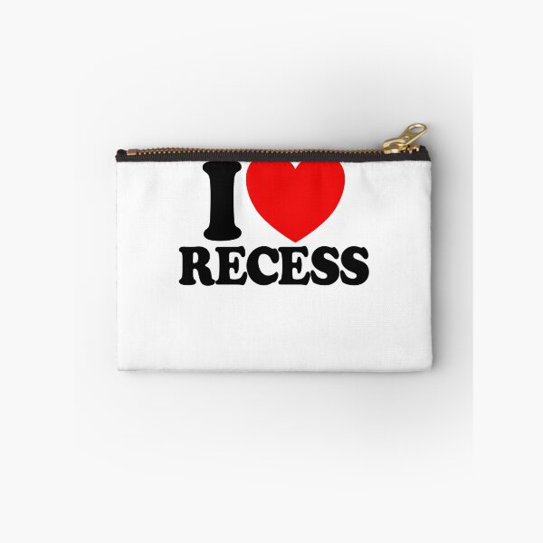Item preview, I Love Recess Red Heart Funny Back To School Kids Recess Gear designed and sold by DynamicDesign.