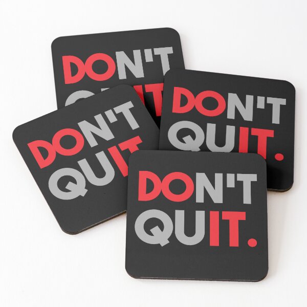 Item preview, Do It Don't Quit Merch designed and sold by CreationsCloset.