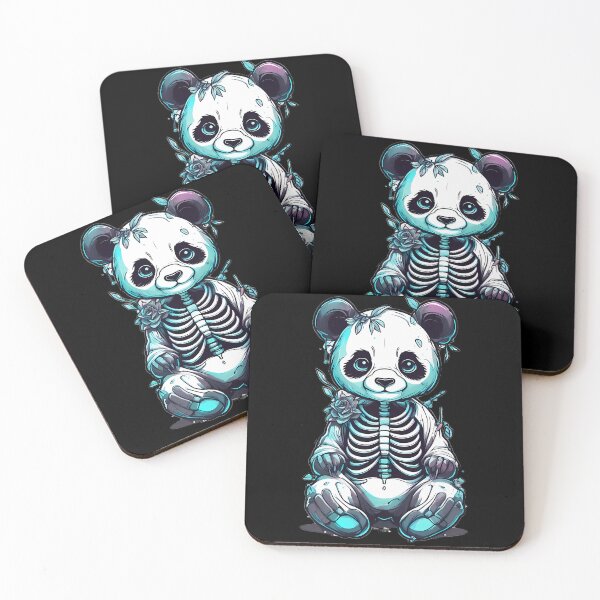 Item preview, Haunting Panda Creepypasta in a Dreamy Flower Scene designed and sold by Mechanical-Artt.