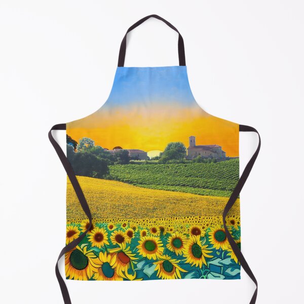Item preview, Sunflower sunset collage designed and sold by GasconyPassion.