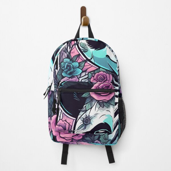 Item preview, Captivating Panda Skeleton amidst Mystical Florals designed and sold by Mechanical-Artt.