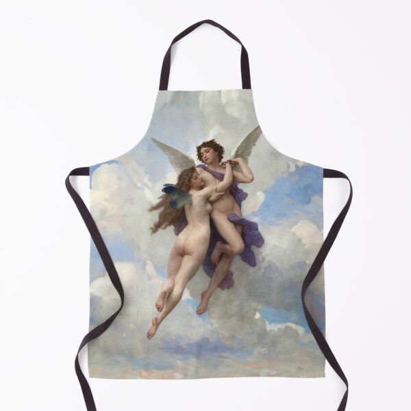 Item preview, Love and Psyche - William-Adolphe Bouguereau (Digital edit fill sky and clouds) designed and sold by Lefteris Betsis.