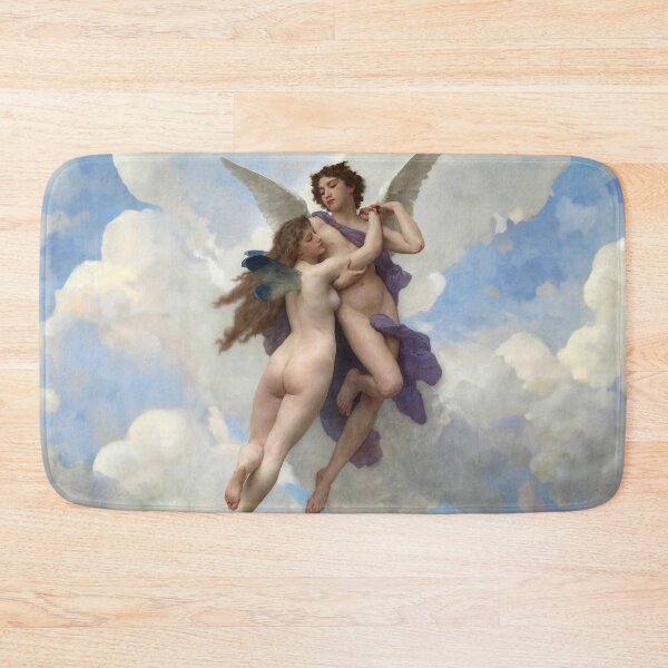 Item preview, Love and Psyche - William-Adolphe Bouguereau (Digital edit fill sky and clouds) designed and sold by Lefteris Betsis.