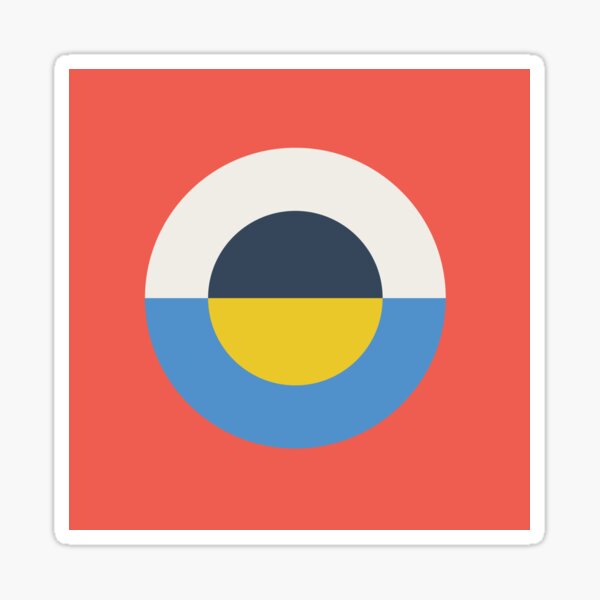 Abstract 13 Sticker