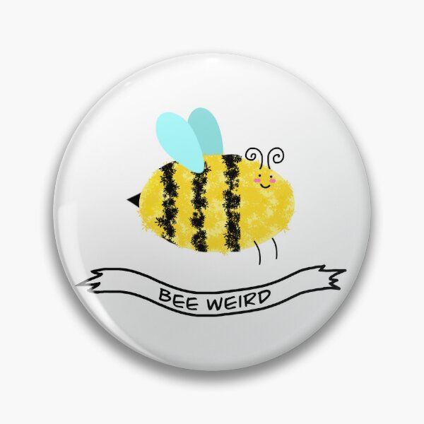 Item preview, Happy Vibes Bee - Bee Weird designed and sold by ppdsgns.