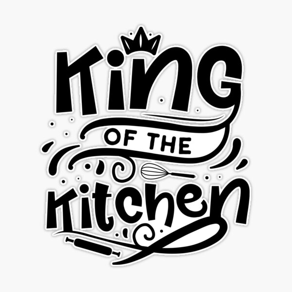 Kitchen queen!, Funny Chef Shirt, Chef Gift, Gift For Chef, Food Shirt, Gifts For Chefs, BBQ Shirt, Chef Gifts For Women, Chef Gifts For Men  Sticker for Sale by Neehovv