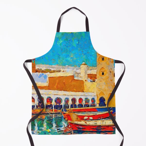 Item preview, A coastal town in Morocco designed and sold by safasenart.